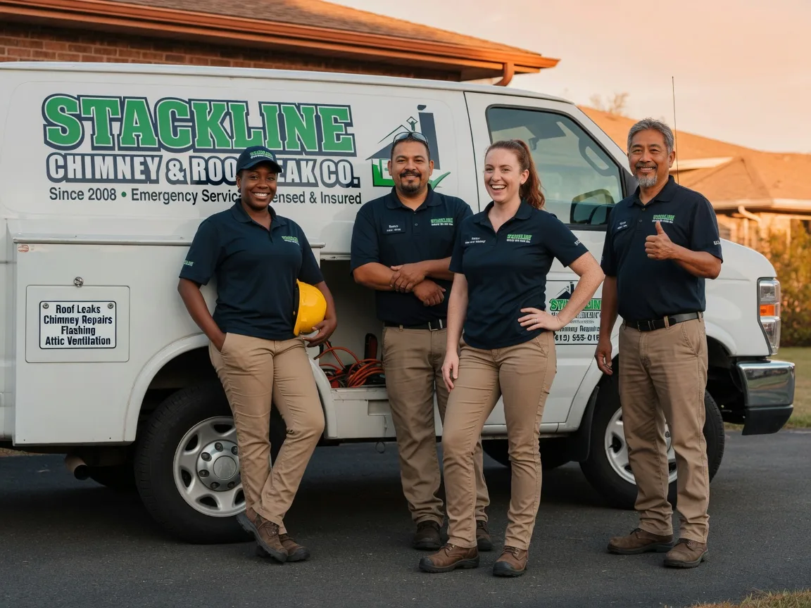 Chimney flashing repair company in Hermitage, AR